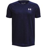 Under Armour UA Tech 2 0 Short Sleeve Jongens Sportshirt - Navy
