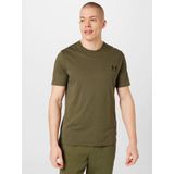 Under Armour UA M SPORTSTYLE LC Short Sleeve Heren Sportshirt - Groen