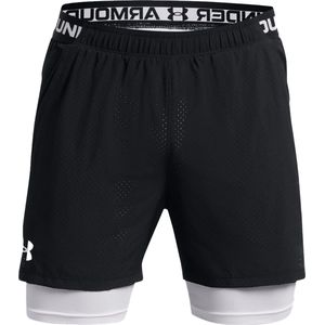Under Armour Vanish Woven 2-in-2 Vent Korte Broek Zwart Man