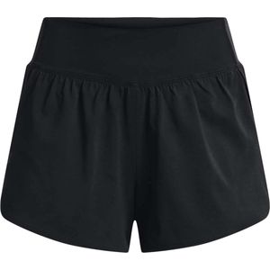 Under Armour Flex Woven 2-in-1 Sportshort Dames Zwart
