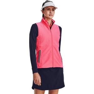 UA Storm Revo Vest-Pink Shock / Midnight Navy / Metallic Silver