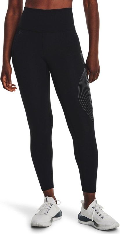 Under Armour Damen Leggings Motion Ankle Leg Branded Black (US SM)