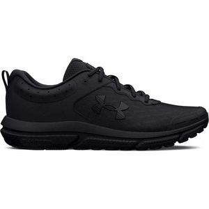 Under Armour Charged Assert 10 Laufschuhe Herren 001 - black/black/white 45.5 für Herren, schwarz, Gr. 43 EU