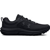 Under Armour - UA BGS Assert 10 - Sneakers - Zwart - Materiaal: 50% Leer, 46% Textiel, 4% Synthetisch