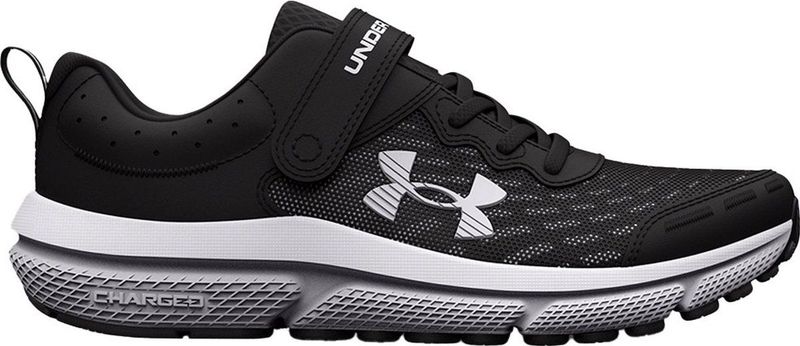 Under Armour - BINF Assert 10 AC - Schoenen - Zwart - Mesh - Klittenband