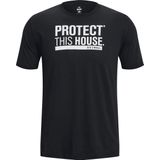 Under Armour T-Shirt UA Protect This House Short Sleeve Black (US LG)