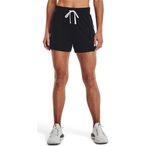 Under Armour Rival Terry Korte Broek Zwart L Vrouw