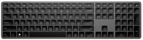 HP 975 USB+BT Dual-Mode Wireless Keyboard toetsenbord RF-draadloos + Bluetooth Zwart