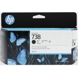 HP - Inktcartridge - 130 ml - Zwart - DesignJet
