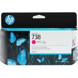 HP - 738 - Inktcartridge - Magenta - 130 ml