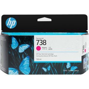 HP - 738 - Inktcartridge - Magenta - 130 ml