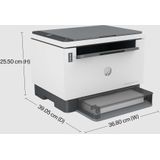 HP LaserJet Tank MFP 1604w Drucker, Schwarzweiß, Drucker für Kleine &amp  mittelständische Unternehmen, Drucken, Kopieren, Scannen, Scannen an E-Mail  Scannen an PDF, Laser, Monodruck, 600 x 600 DPI, A4, Direktdruck, Schwarz