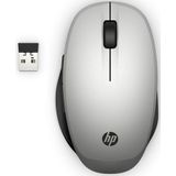 HP - 2Mode Draadloze Muis - Zilver - Bluetooth en 2.4 GHz Verbinding