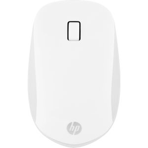 HP - PC 410 muis met Bluetooth-verbinding, chroom-compatibel, tot 2000 dpi, 3 toetsen, scrollwiel, wit