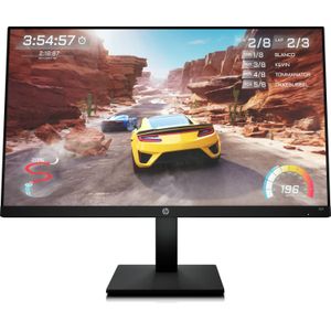 HP X27 Gaming Monitor - 27 inch beeldscherm, FHD 1920 x 1080, IPS-display, 165Hz, 1ms reactietijd, VESA mount 100 x 100mm, AMD FreeSync Premium, HDMI, DisplayPort, Eyesafe Technology