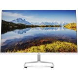 HP M24fwa 24 inch monitor, Full HD-display, 75Hz IPS-display, 5ms reactietijd, AMD Freesync, HDMI, VGA, Audio In & Out, geïntegreerde luidspreker, wit