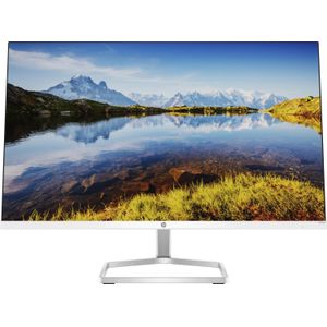 HP M24fwa 24 inch monitor, Full HD-display, 75Hz IPS-display, 5ms reactietijd, AMD Freesync, HDMI, VGA, Audio In & Out, geïntegreerde luidspreker, wit