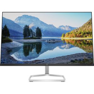 HP M24 inch monitor, Full HD IPS display, 75Hz, 5ms reactietijd, AMD Freesync, VGA, HDMI, AMD Freesync zwart
