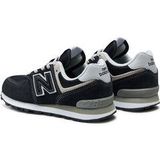 New Balance - PC574V1 - Leren Sneakers - Zwart - Unisex voor Kinderen