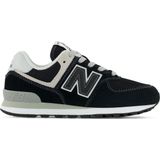 New Balance - PC574V1 - Leren Sneakers - Zwart - Unisex voor Kinderen