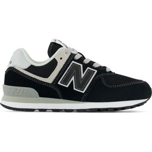 New Balance - PC574V1 - Leren Sneakers - Zwart - Unisex voor Kinderen