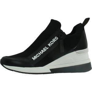 Michael Kors - Willis Wedge Trainer - Sneakers - Zwart/Wit