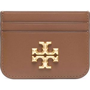 Tory Burch, Accessoires, Dames, Bruin, ONE Size, Leer, Wallets Cardholders
