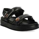Tory Burch - Kira Sport Sandal - Sandalen - Zwart - Leer