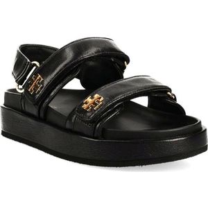 Tory Burch - Kira Sport Sandal - Sandalen - Zwart - Leer