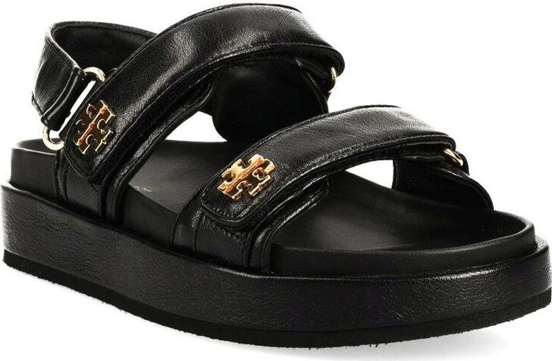 Tory Burch - Kira Sport Sandal - Sandalen - Zwart - Leer