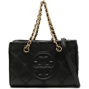 Tory Burch, Tassen, Dames, Zwart, ONE Size, Leer, Cross Body Bags