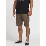 Volcom - Frckn Mdn Stretch 21 Korte Broek - Groen - Katoen