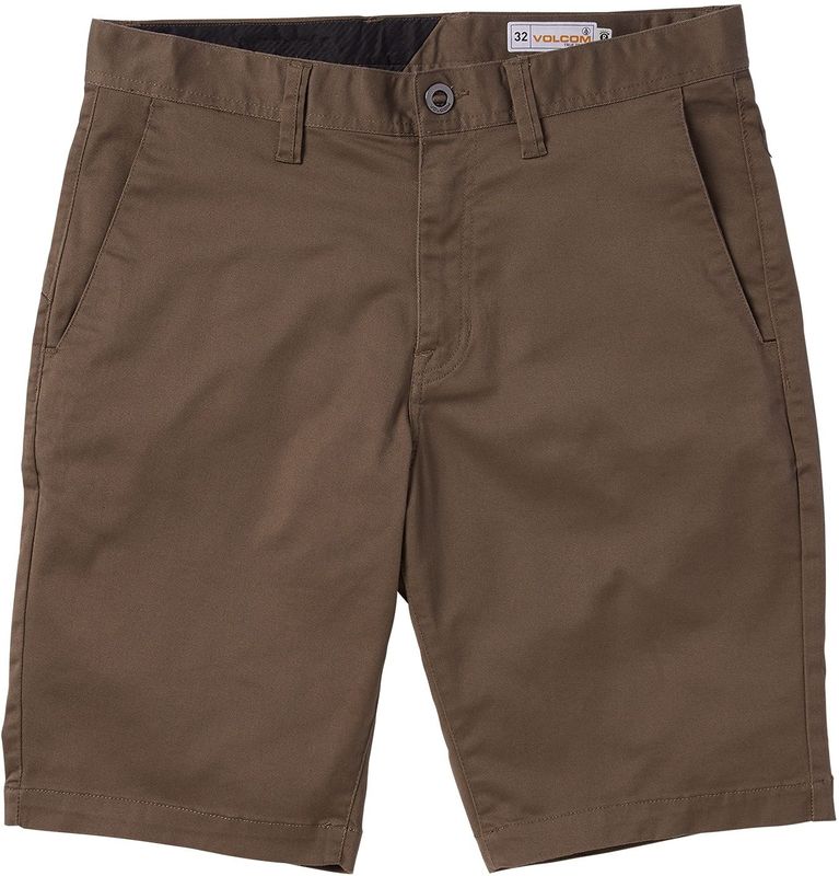 Volcom - Frckn Mdn Stretch 21 Korte Broek - Groen - Katoen