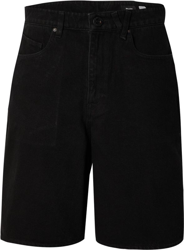 Volcom - Billow Denim - Korte Broek - Zwart - Relaxte Pasvorm