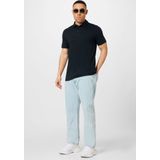 Shirt - WOWZER - Poloshirt - Effen - Normale Pasvorm - Kwartmouw