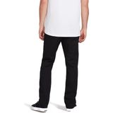 Volcom Frickin Modern Fit Stretch chinobroek voor heren, Zwart 1, 33W / 32L