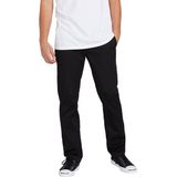 Volcom Frickin Modern Fit Stretch chinobroek voor heren, Zwart 1, 33W / 32L
