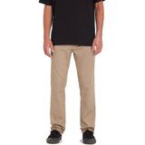 Volcom Frickin Modern Fit Stretch chinobroek voor heren, Kaki 1, 29W / 32L