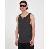 Volcom - Pistol Stone Heather Tanktop - Grijs - 50% Katoen, 50% Polyester