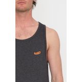 Volcom - Pistol Stone Heather Tanktop - Grijs - 50% Katoen, 50% Polyester