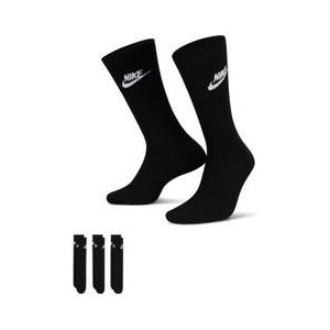 Nike Sportswear Everyday Essential Crew sokken (3 paar) - Wit