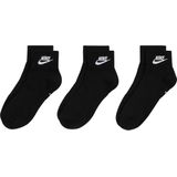 Nike New Essential Ankle Tennissocken in schwarz, Größe: XL