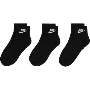 Nike New Essential Ankle Tennissocken in schwarz, Größe: XL