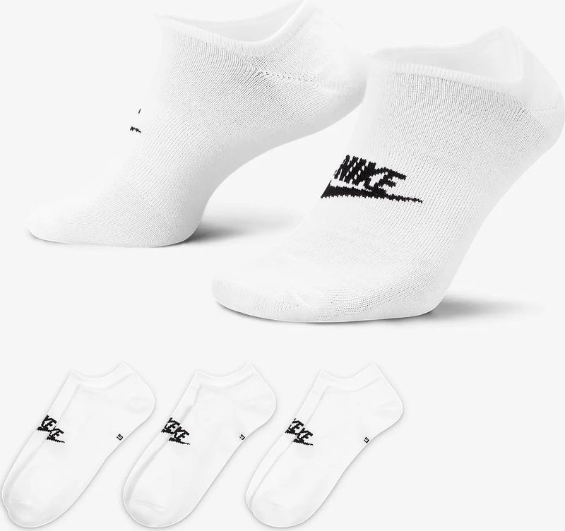 Nike - Sportswear Essential - Sokken - Zwart - Gerecycled Polyester