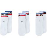Nike Sokken X3 Quarter Multi Logo - Kinderen  Blanc  Unisex