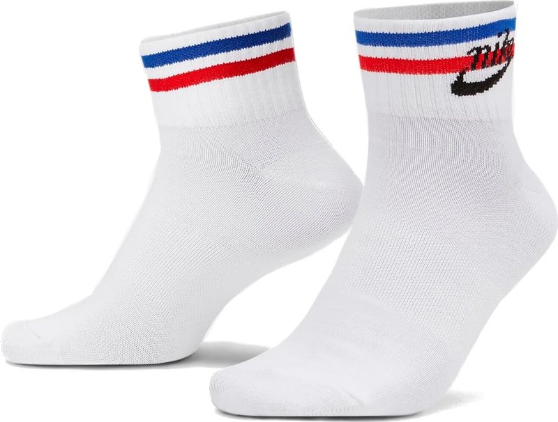 Nike Sokken X3 Quarter Multi Logo - Kinderen  Blanc  Unisex