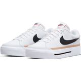Nike - Court Legacy Lift - Damestrainers - Wit - Sleehak - Rubberen Buitensole