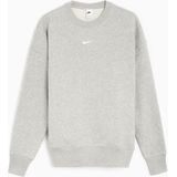 NIKE W NSW PHNX FLC OS CREW Dames Sporttrui - Grijs