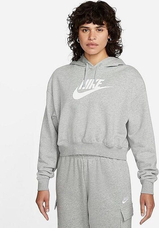 Nike Sportswear Fleece GX Crop Hoodie Dames