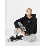 Nike phoenix fleece pullover hoodie in de kleur zwart.